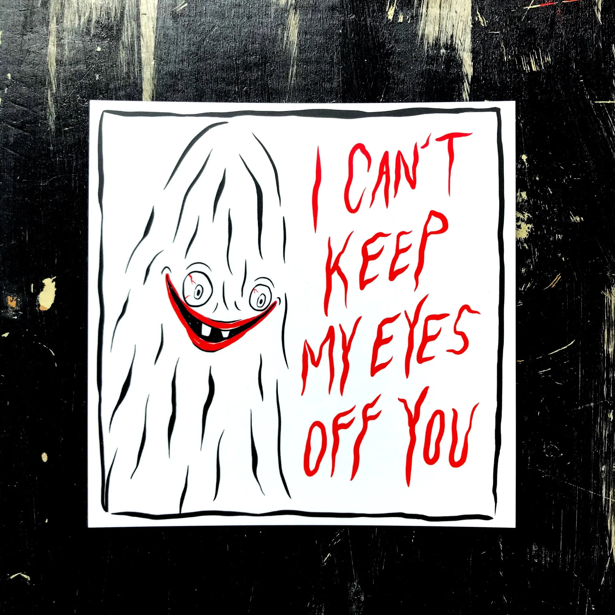 EYES postcard print