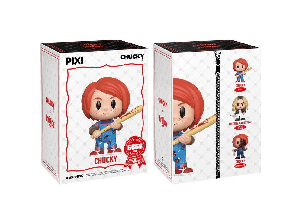 Thrilljoy PIX! Chucky with Baseball Bat [Child's Play] [LE6666]