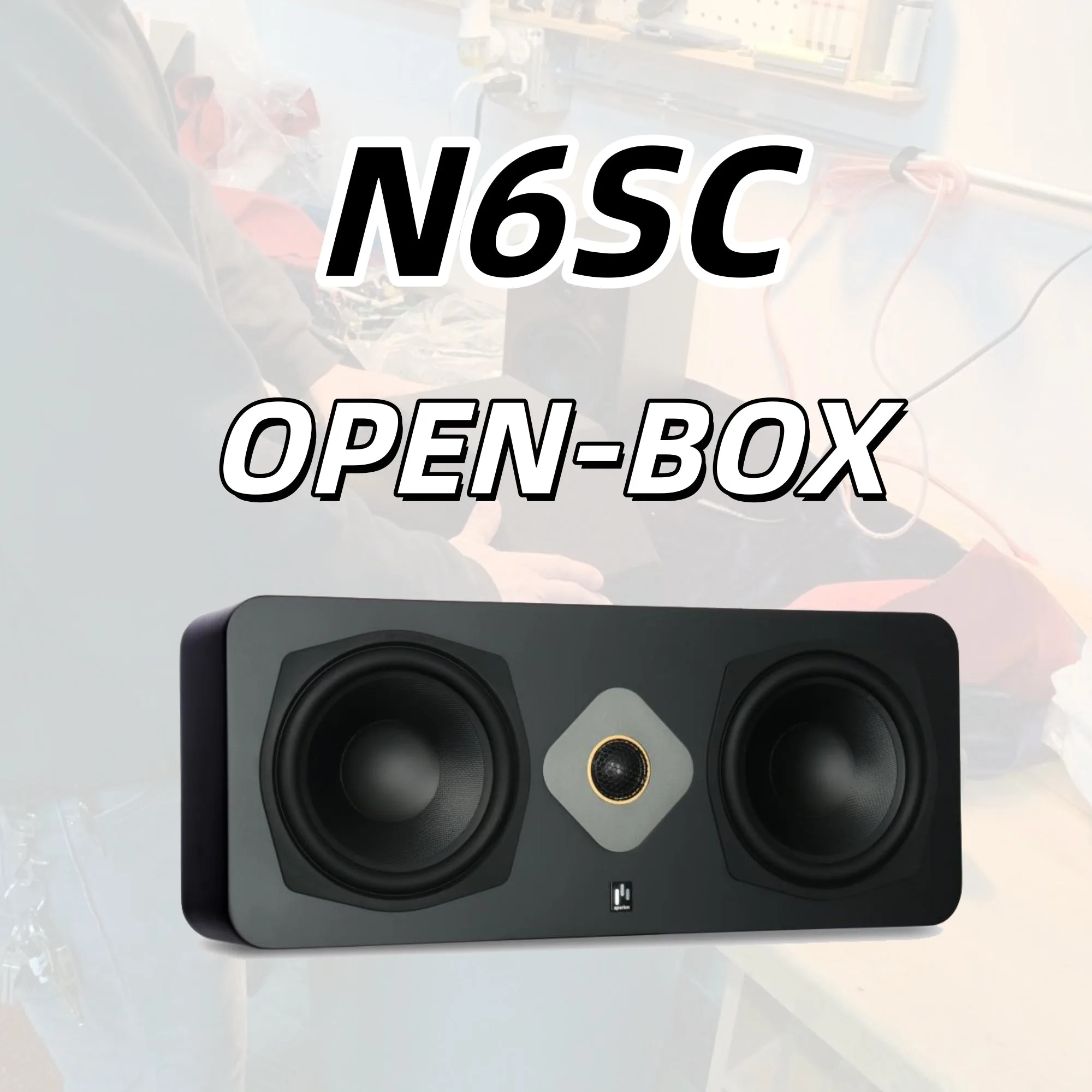Novus N6SC Slim LCR 6.5" On-Wall & Surround Speaker Single (Open Box)