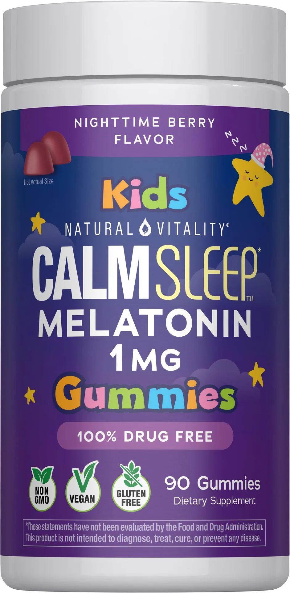 CALM Sleep for Kids Melatonin 1 mg Nighttime Grape Flavor Review: A Gentle Solution for Better Bedtimes
