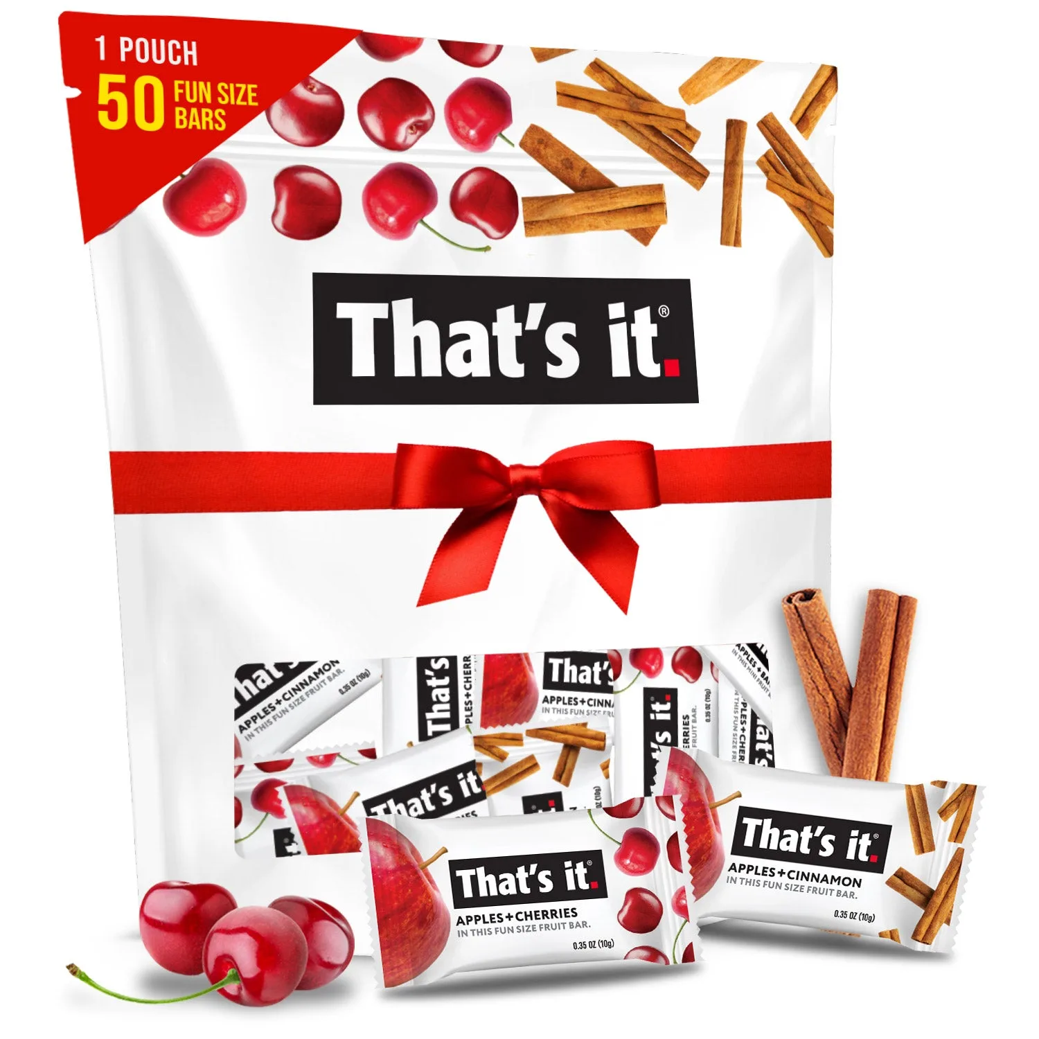 Barras de fruta tamanho divertido: snacks ideais para lancheiras