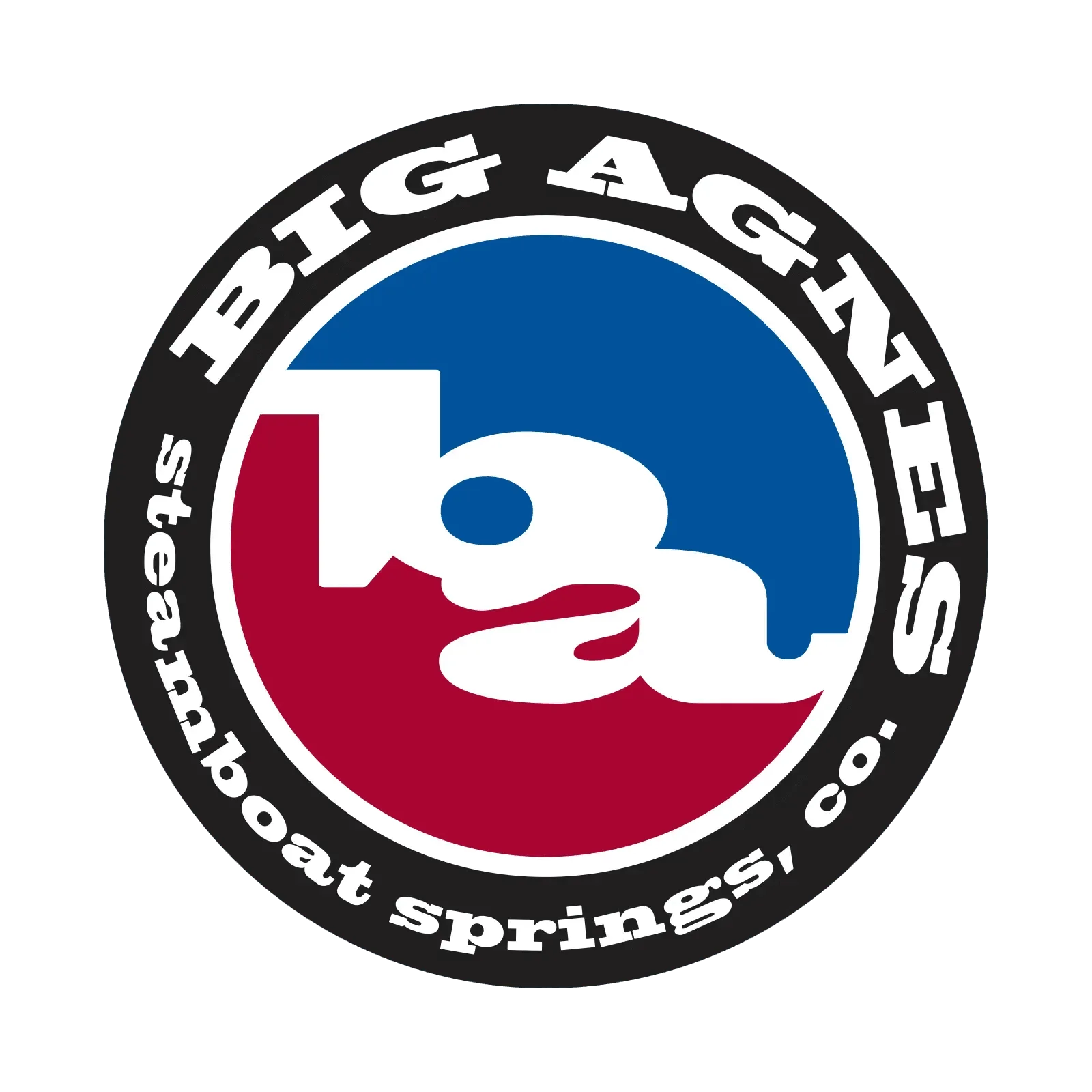 9" Big Agnes Logo Sticker