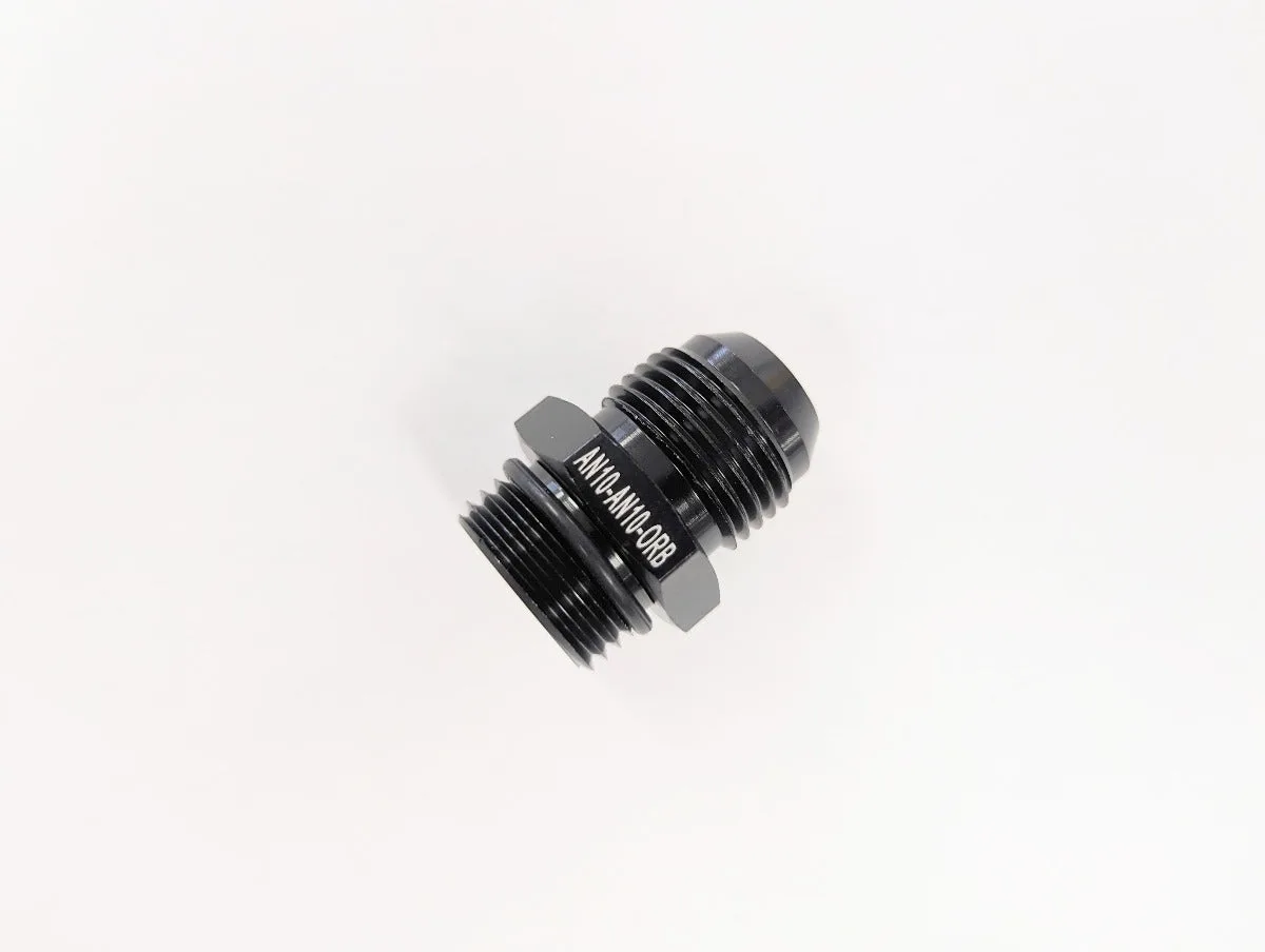 Raccord droit Precision Works 10AN -10AN vers ORB O-Ring