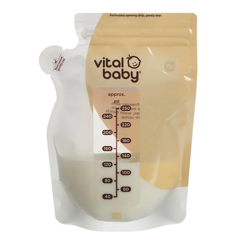 Sacs de stockage de lait maternel Easy Pour
