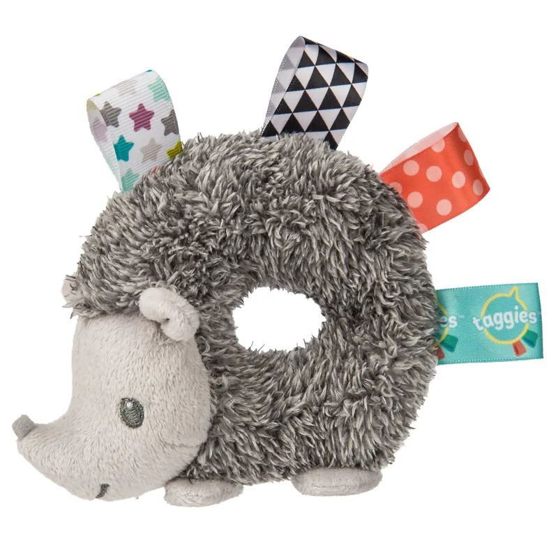 Taggies Heather Hedgehog Rattle – 5″