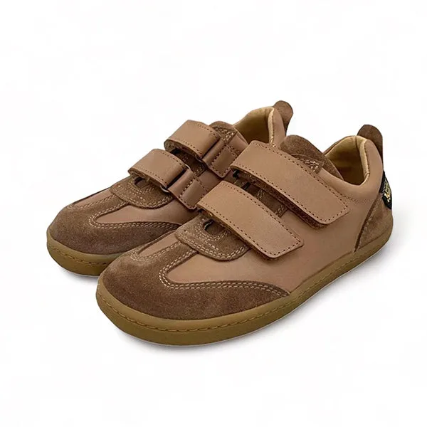 Pele Kids Barefoot Sneaker - Hazel Leather