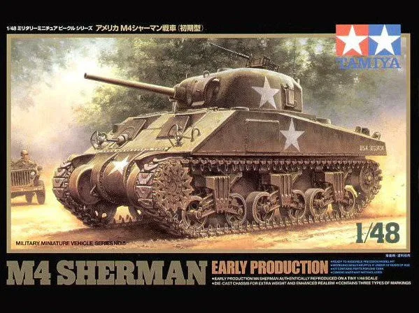 Tamiya 1/48 M4 Sherman Eastern Front คู่มือการสร้าง
