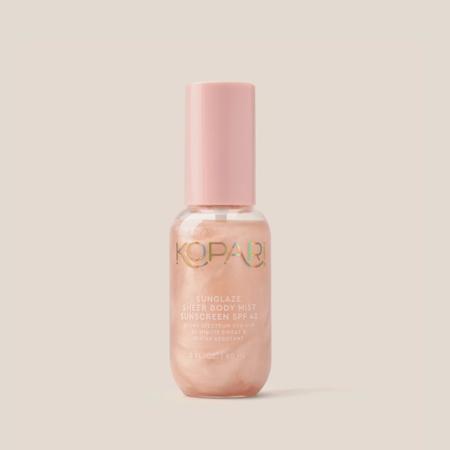 มินิ Sunglaze Sheer Body Mist SPF 42: การดูแลผิวจากแดดแบบพกพา