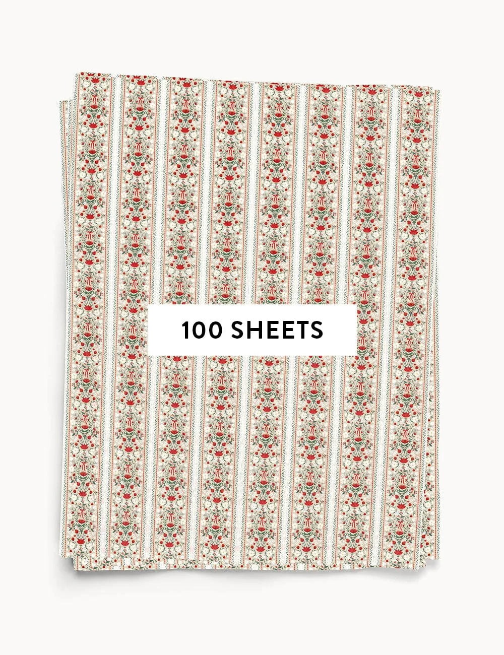 100pk Tissue Paper - Festive Florals