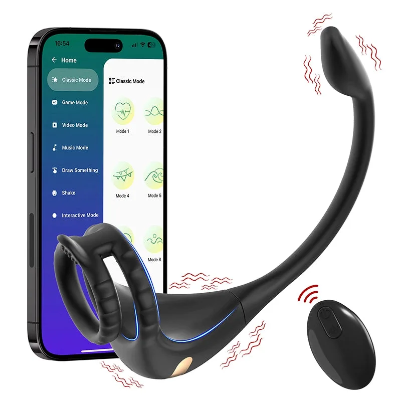 PM2 Prostate Massager Penis Taint Anal Sex Toy Remote/App (Optional)