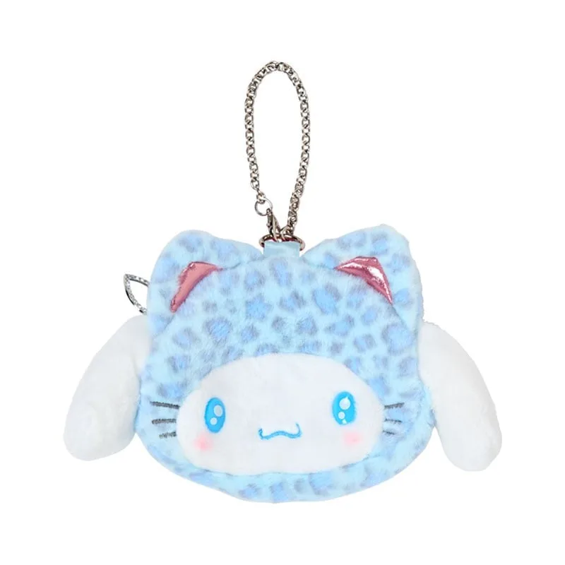 Cinnamoroll Plush Mini Pouch (Leopard Cat Series)