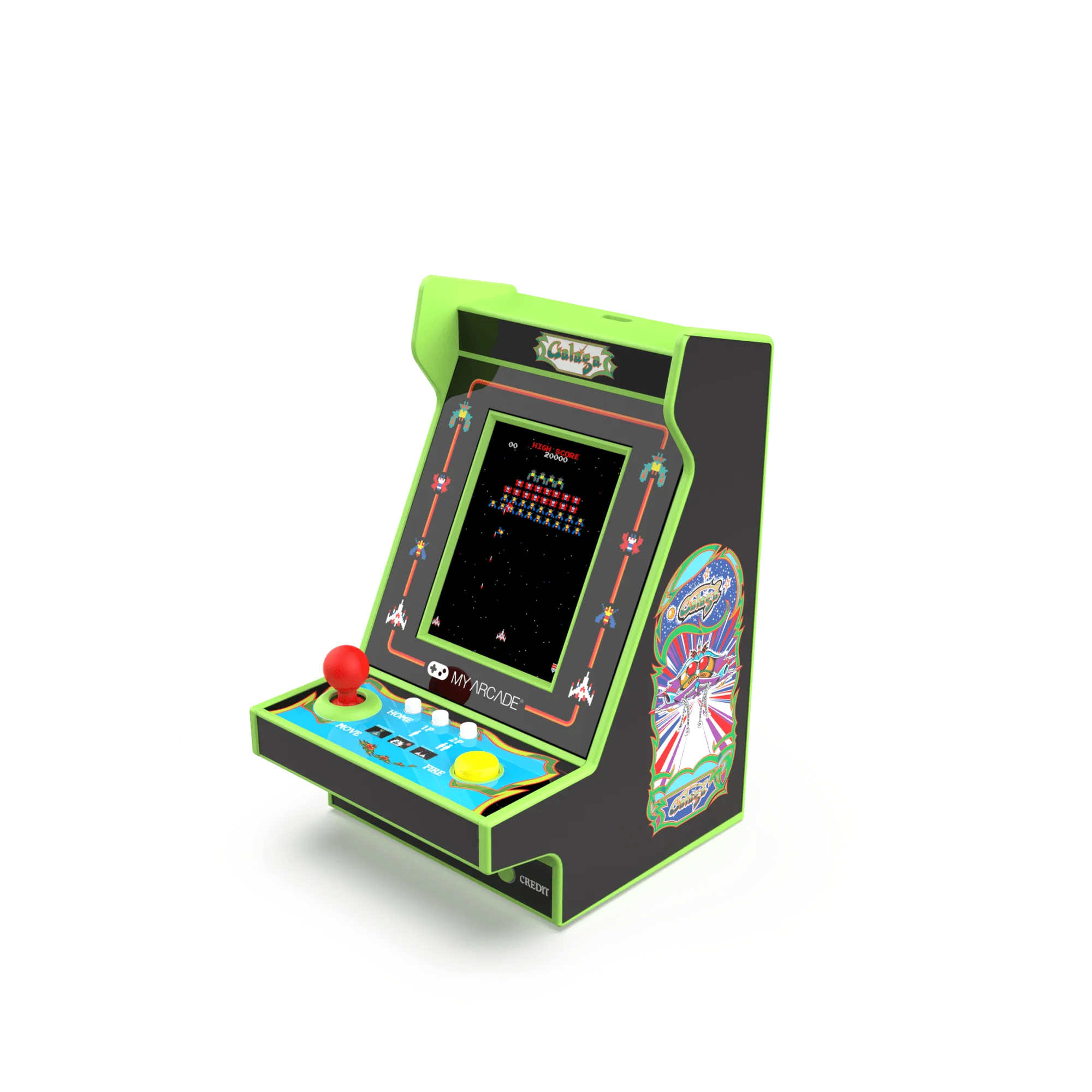 قائمة ألعاب وميزات Galaga Nano Player Pro