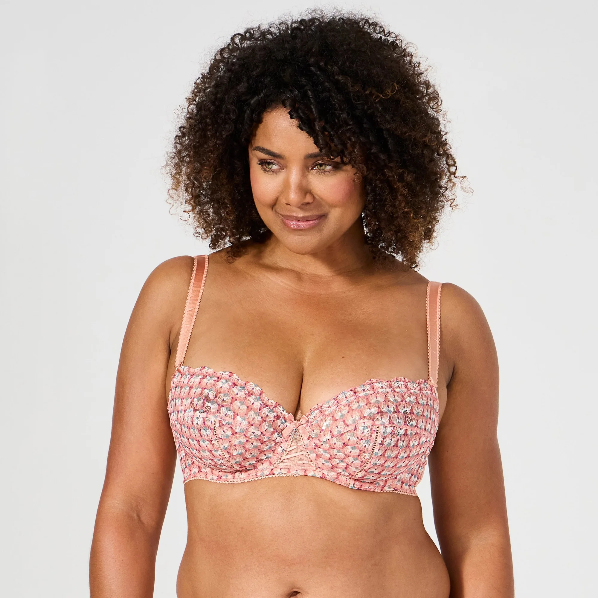 Sujetador bandeau con aros nude Just daily: opinión y ajuste