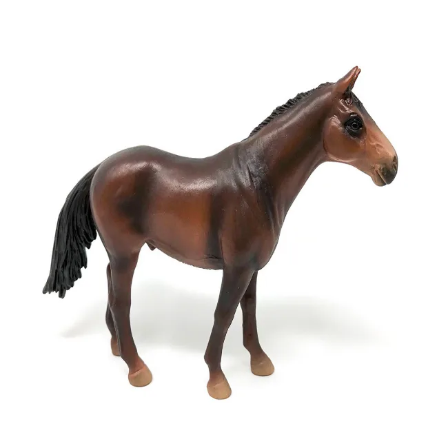 Schleich イングリッシュ・サラブレッドと他の馬フィギュアの違い