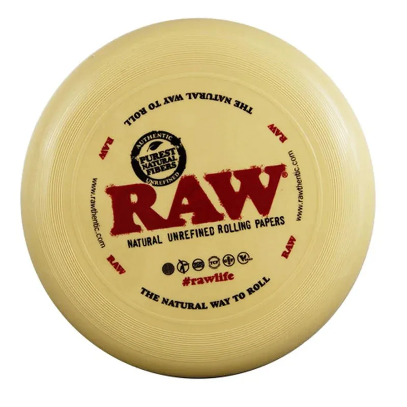RAW FRISBEE Rolling Tray: Flying Disk Guide