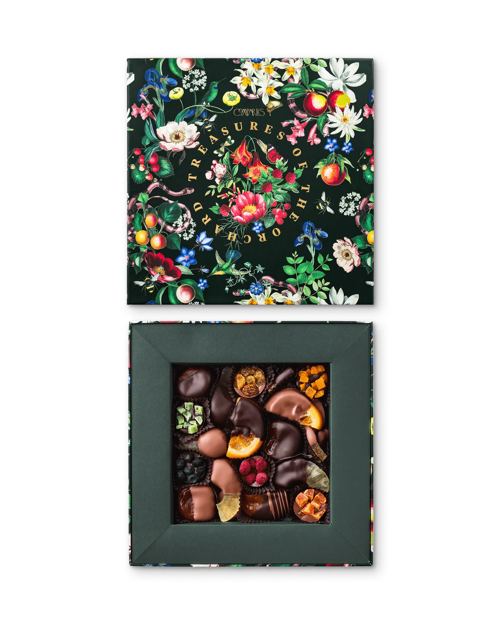 Treasures of the Orchard Chocolate Covered Fruit Gift Box