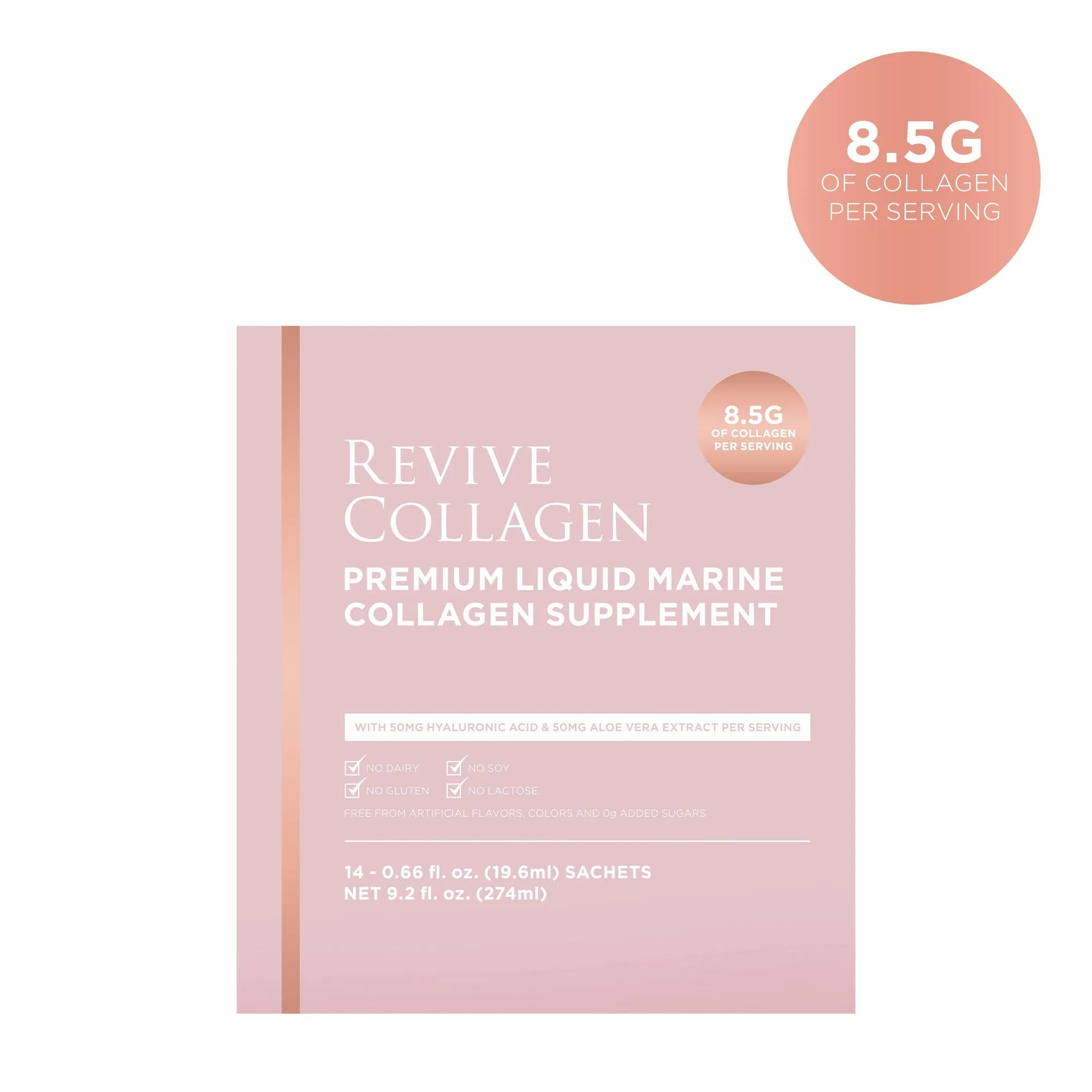 USA Revive Collagen Original - Hydrolyzed Marine Collagen Drink