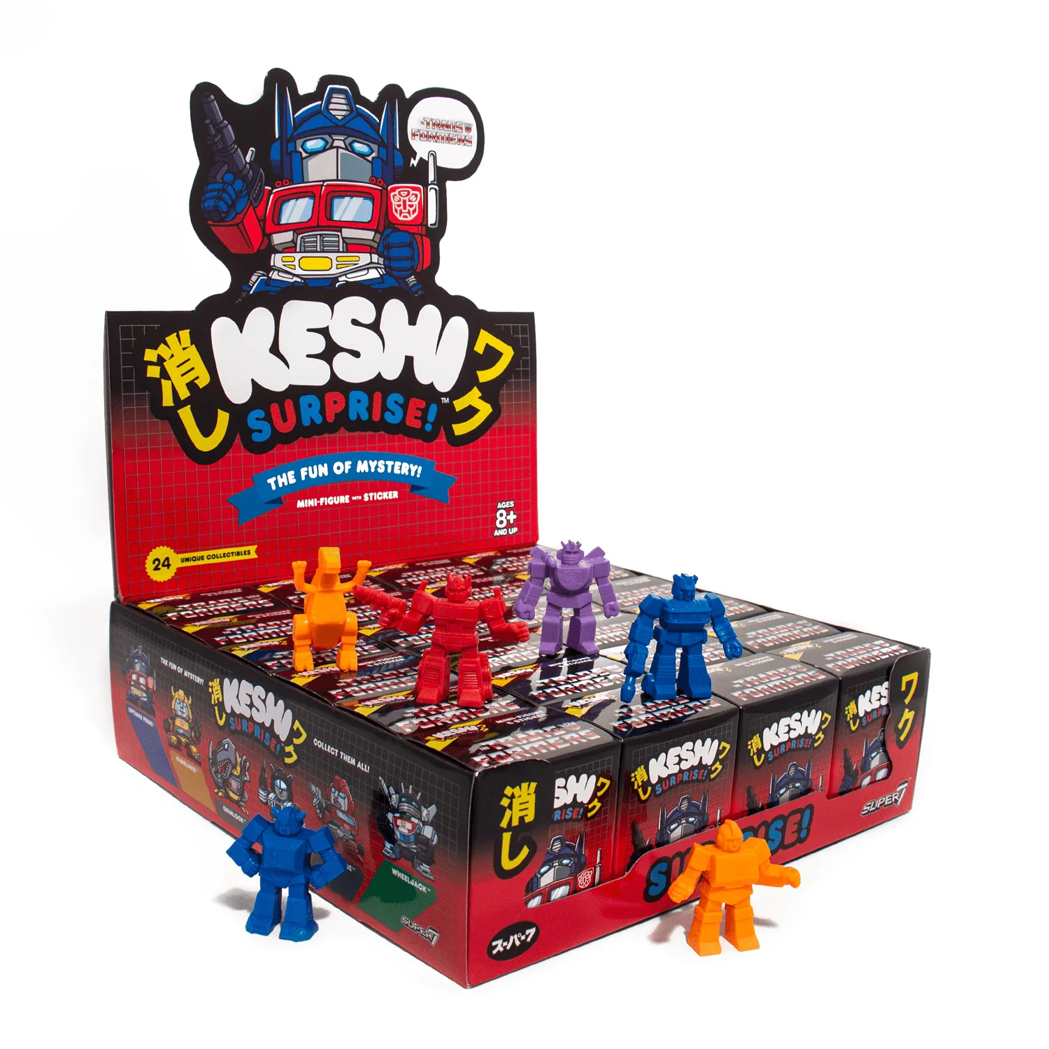 Transformers Keshi Sorpresa - Autobots Plano