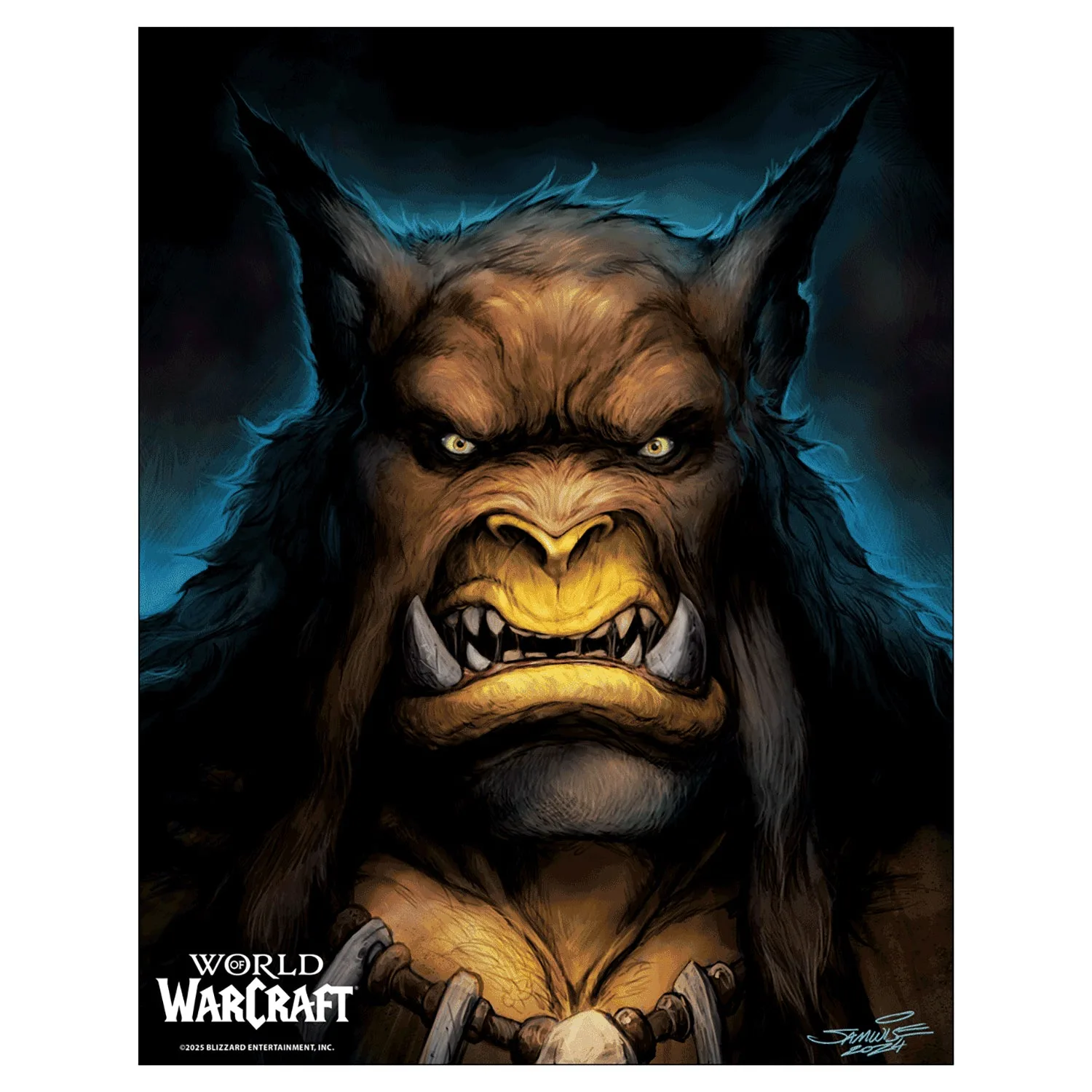 ملصق World of Warcraft How to Draw Sketch 11x14 بوصة عدسي