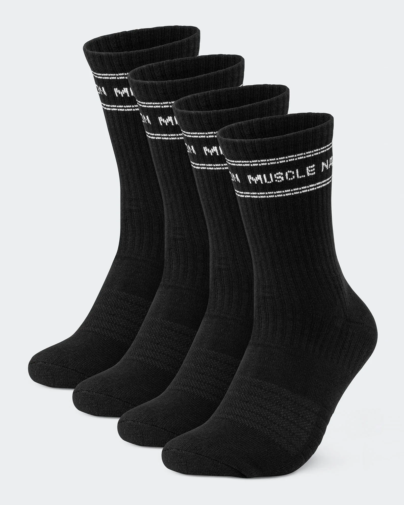 Mens Stripe Crew Socks 2 pack