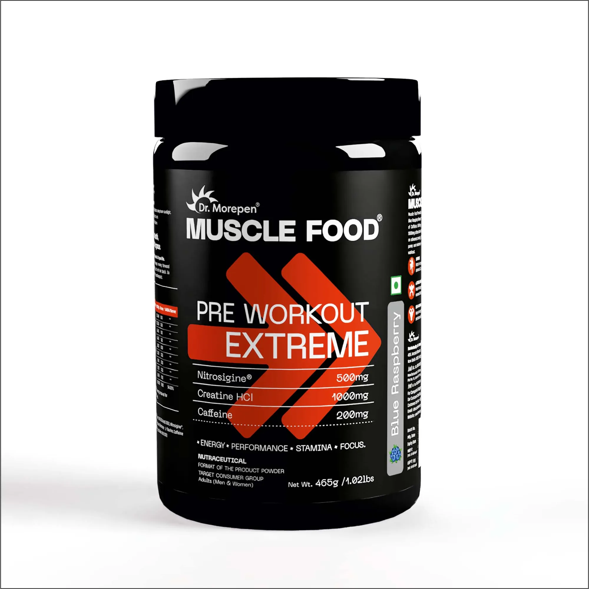 Pre-Workout Extreme Blue Raspberry: Når bør du ta det
