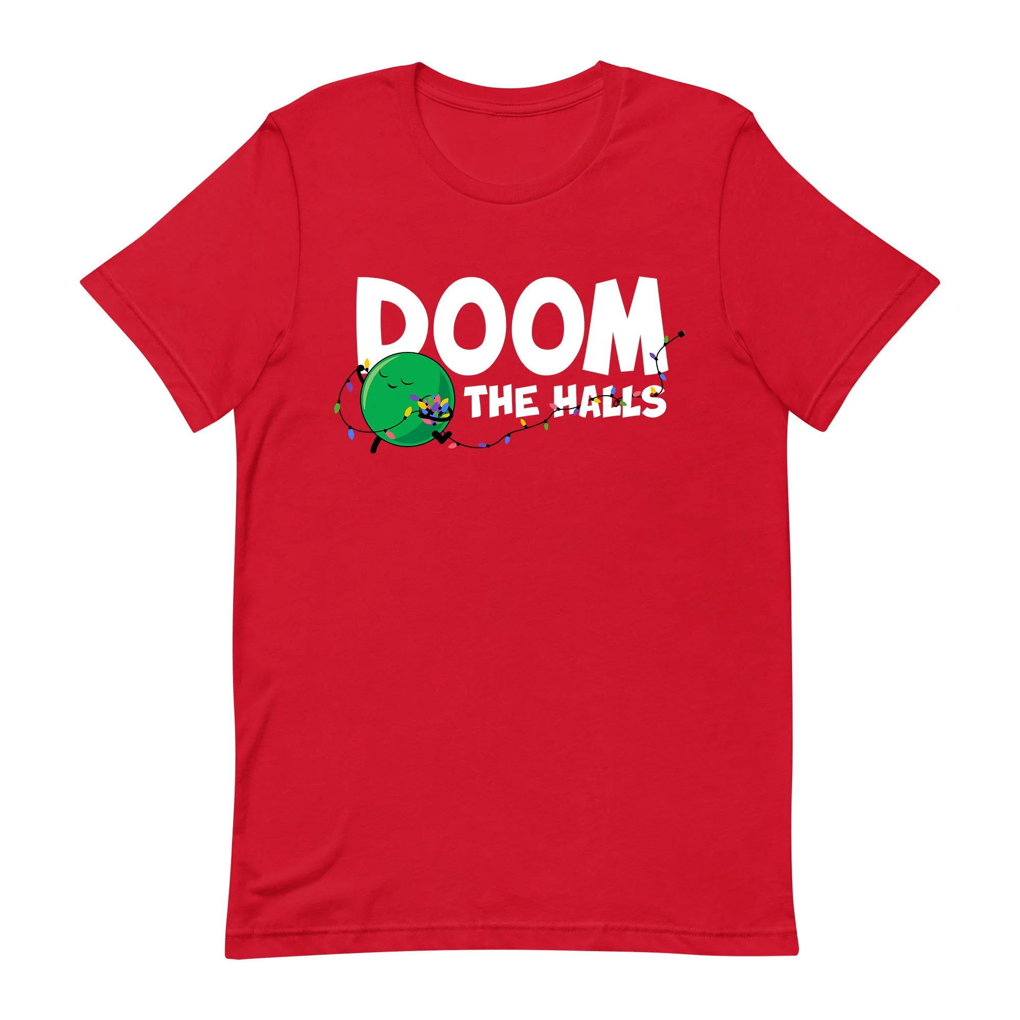 Guía de regalos de camiseta Doom The Halls: ropa de juego de cartas