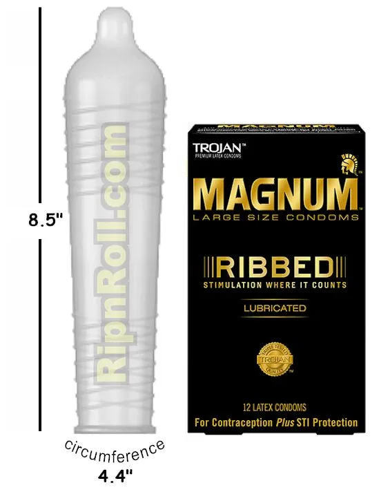 Trojan Magnum Ribbed vs Raw: Quale preservativo grande?
