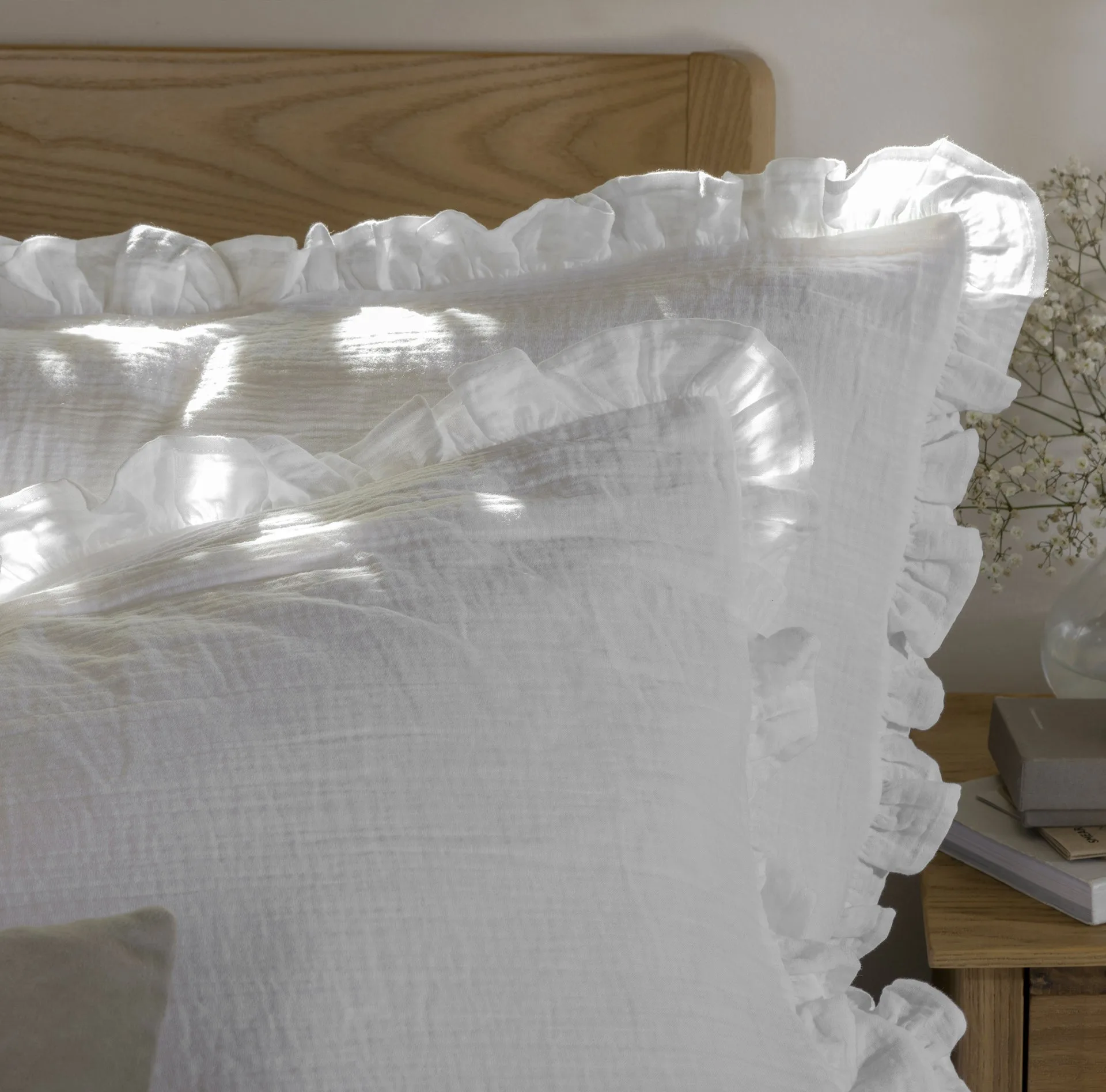 Organic Retreat Ruffle Pillowcases