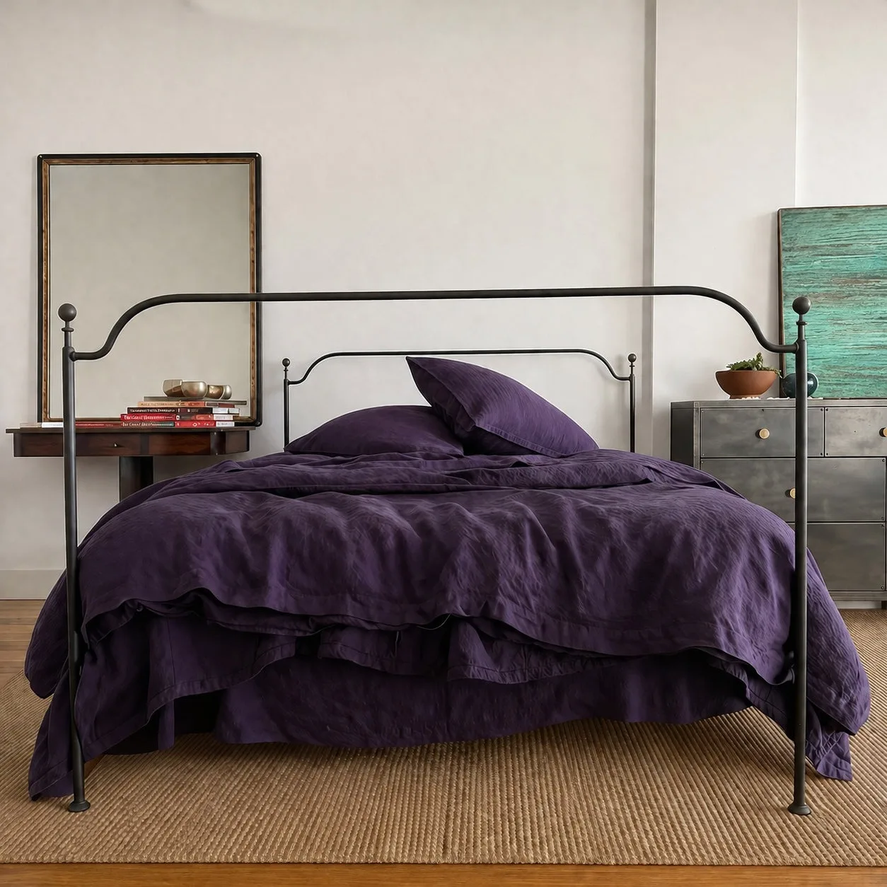 Aubergine Duvet Cover