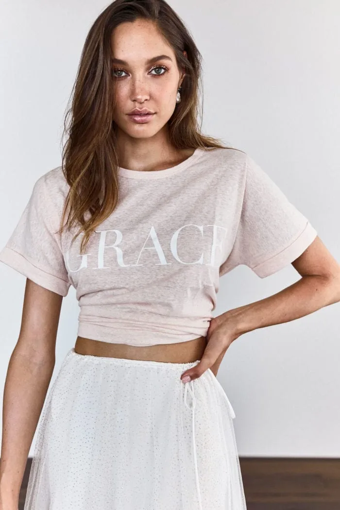 Grace Tee Blush Outlet