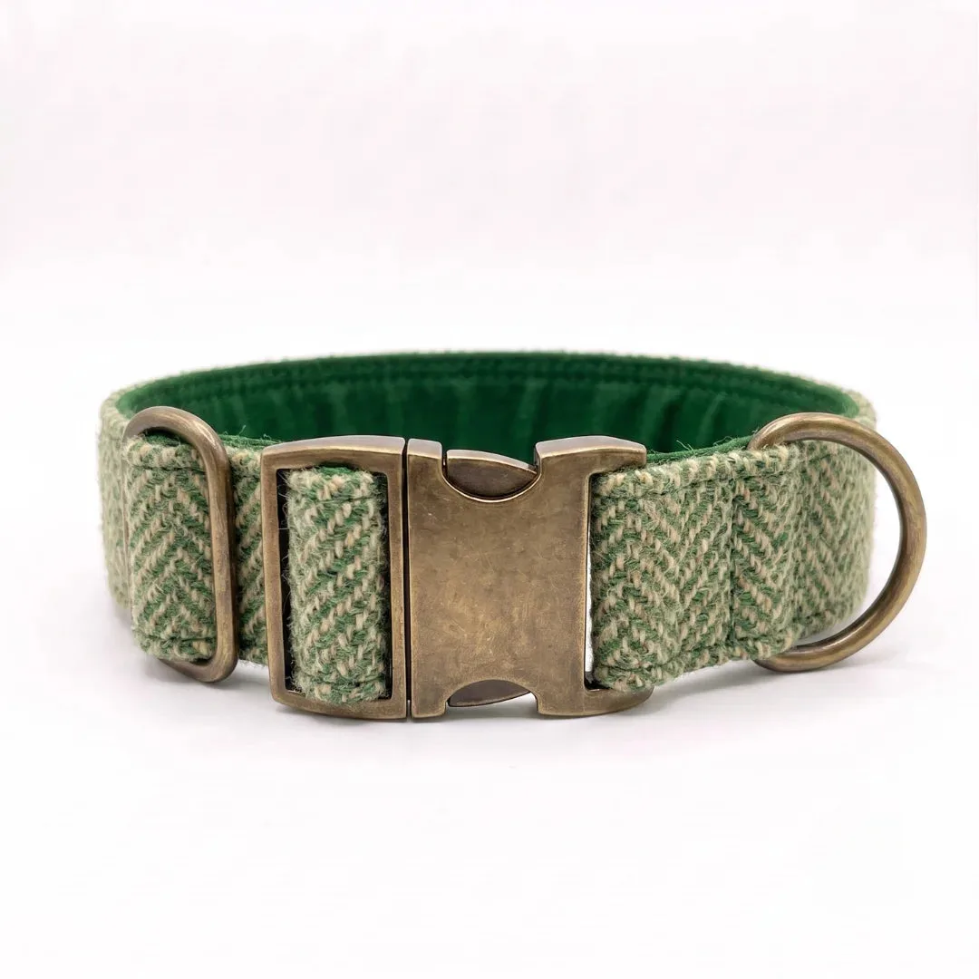 So wählen Sie die richtige Größe für ein Harris Tweed Hundehalsband