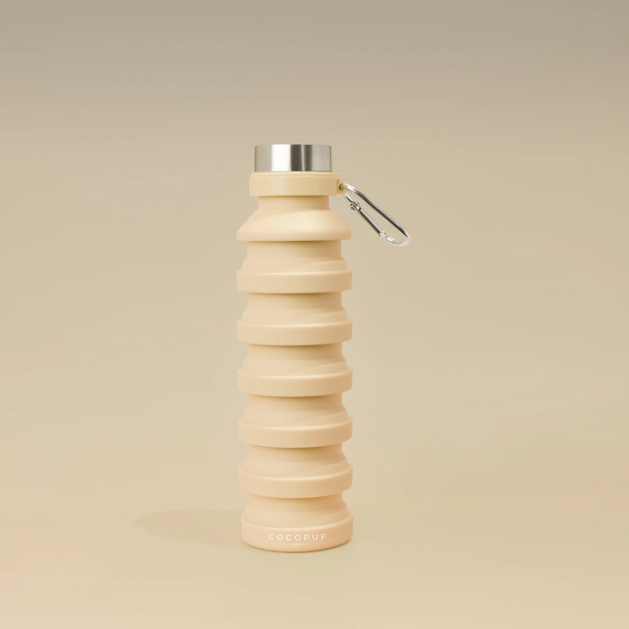 Collapsible Water Bottle - Nude