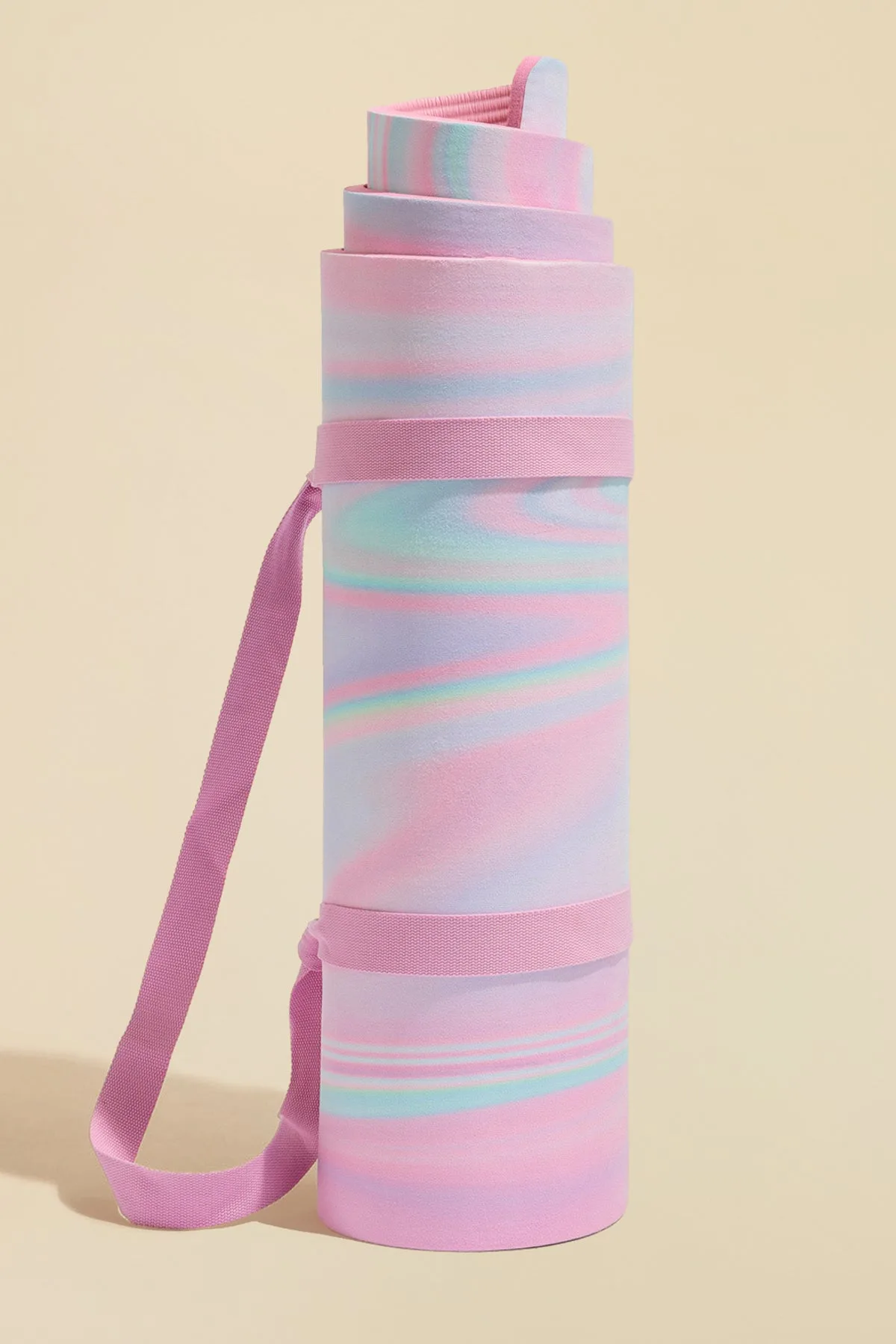 CloudCushion vegan suède yogamat - Prismatic 0,5 inch dik