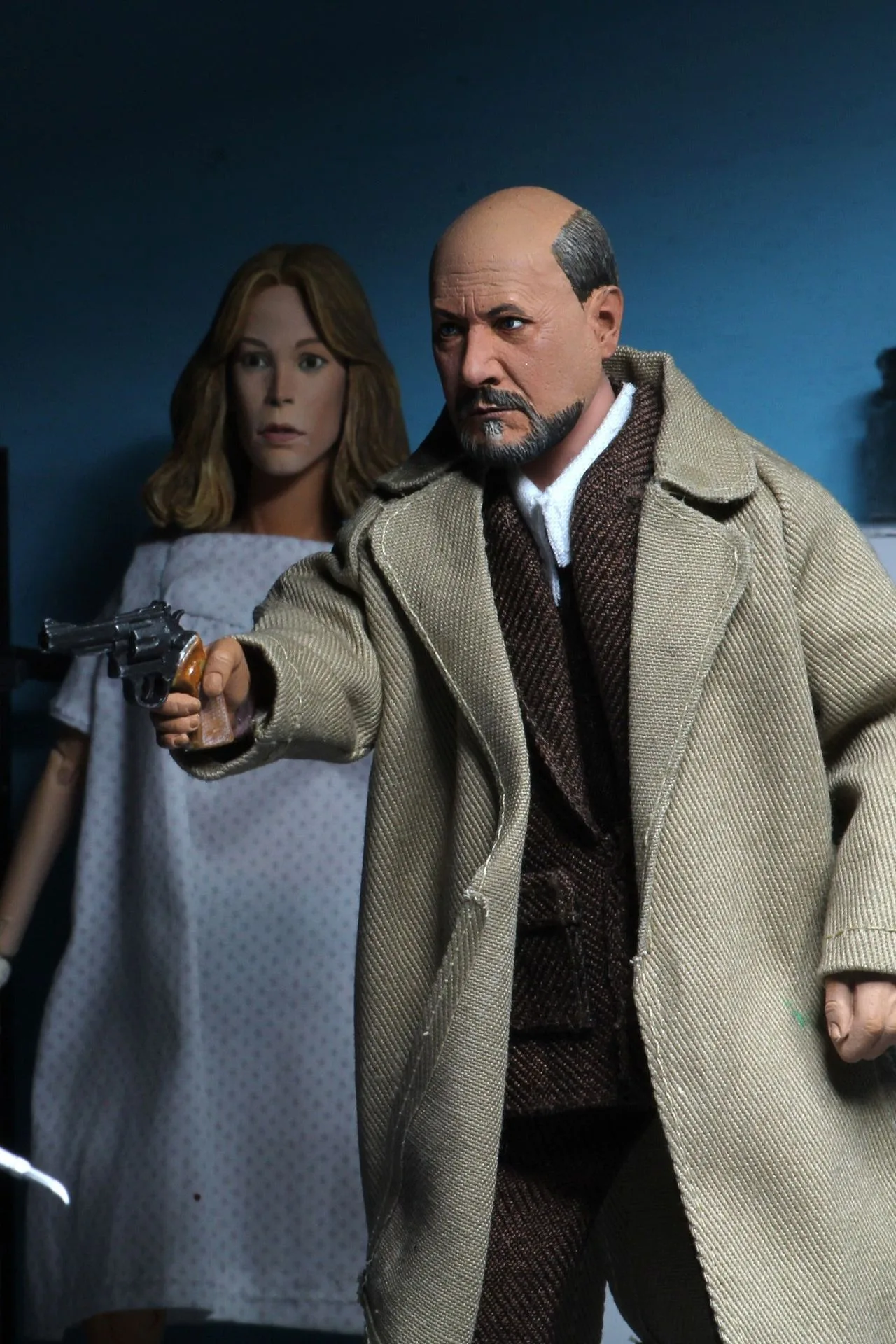 Halloween 2 (1981) - Dr. Loomis & Laurie Strode 8" Clothed Action Figure (2-Pack)