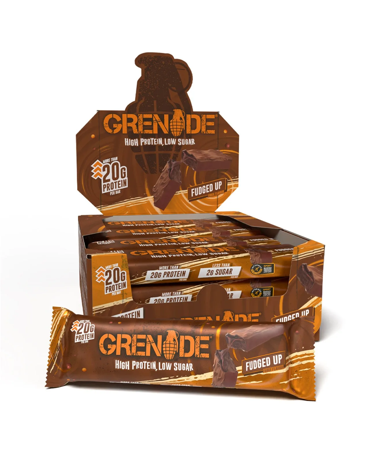 Fudged Up Protein Bar