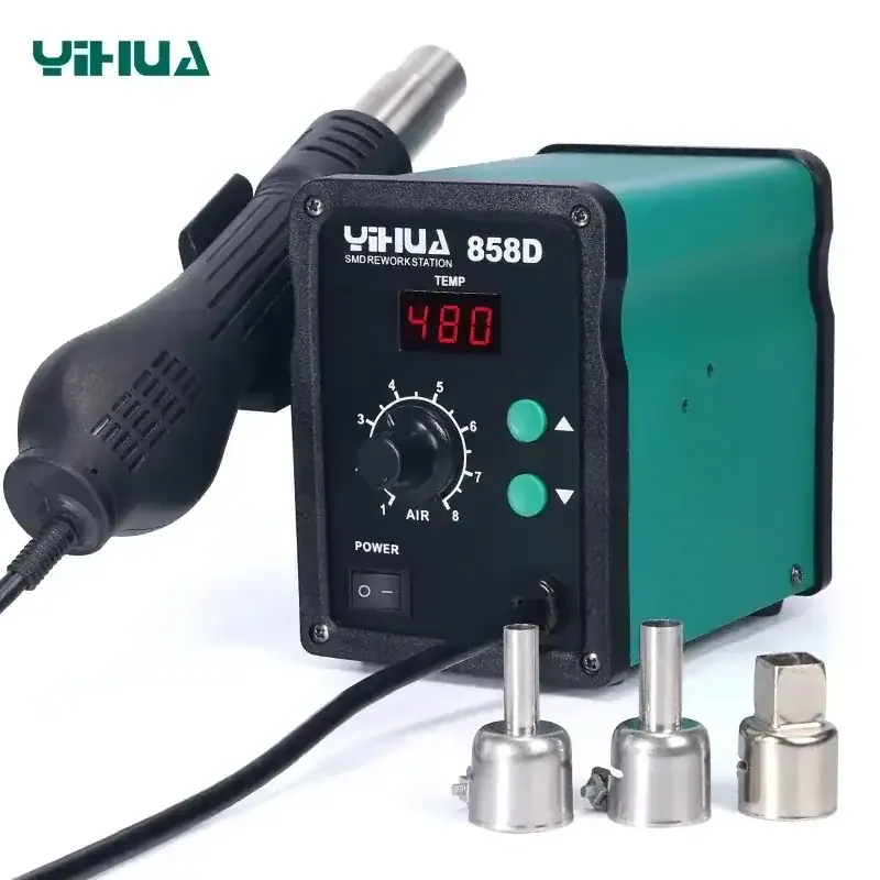 YIHUA 858D Hot Air Station SMD BGA Rework Station