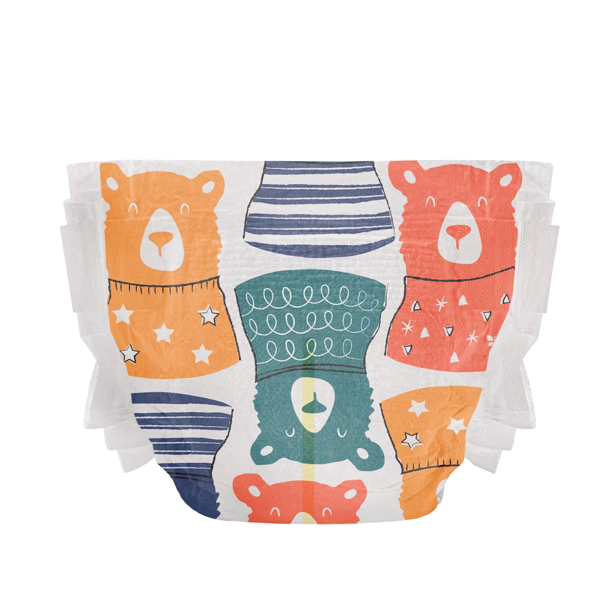 ผ้าอ้อม Honest Clean Conscious Diaper®, Beary Cool, Size 6
