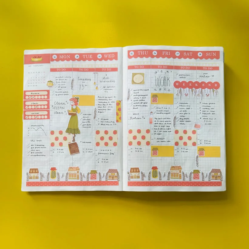 دليل شراء طقم Hobonichi Cousin الأسبوعي