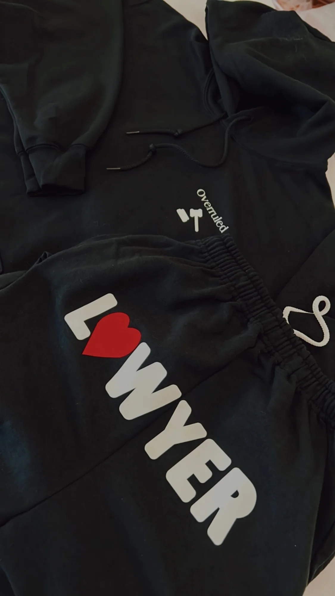 Overruled Gavel Hoodie - Law Student Survival Gift Set