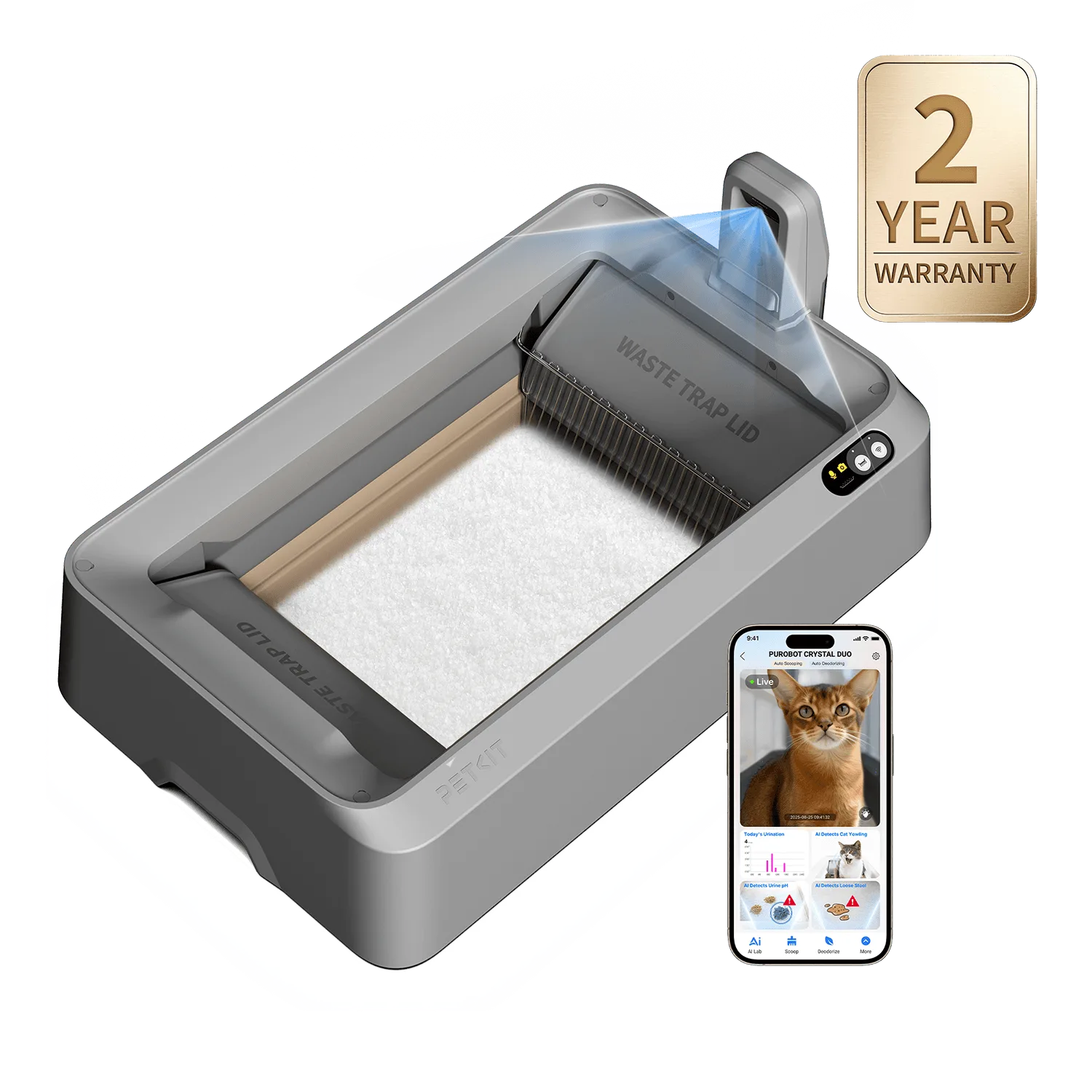 PETKIT Purobot Crystal Duo