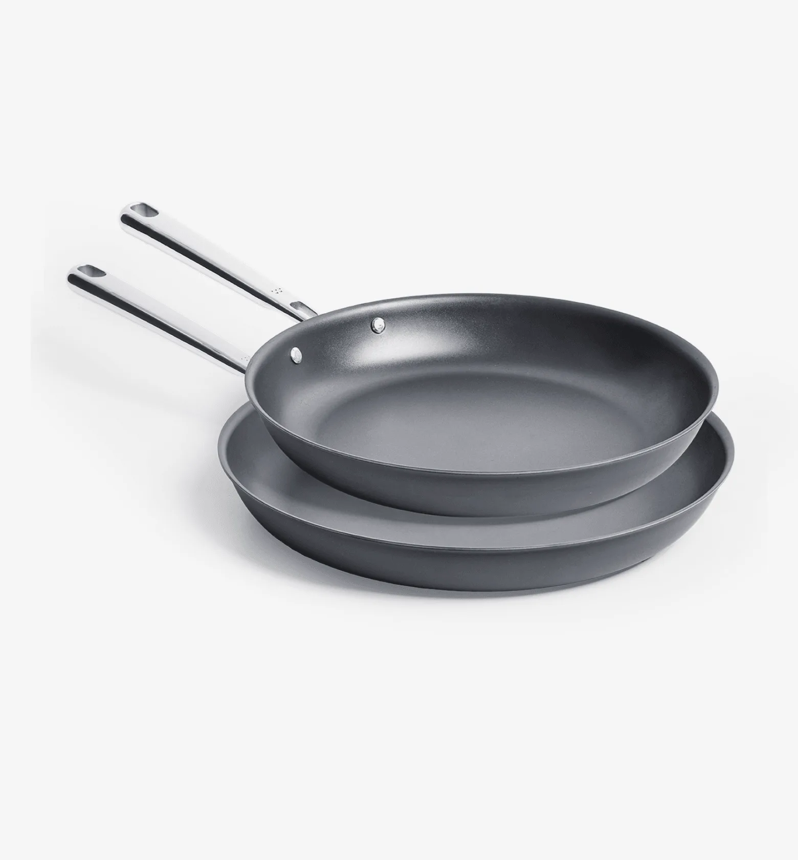 10" + 12" Pre-Seasoned Carbon Steel Frying Pan