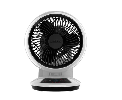 Lasko - Whirlwind Orbital Motion Air Circulator Fan with Timer and Remote Control - White