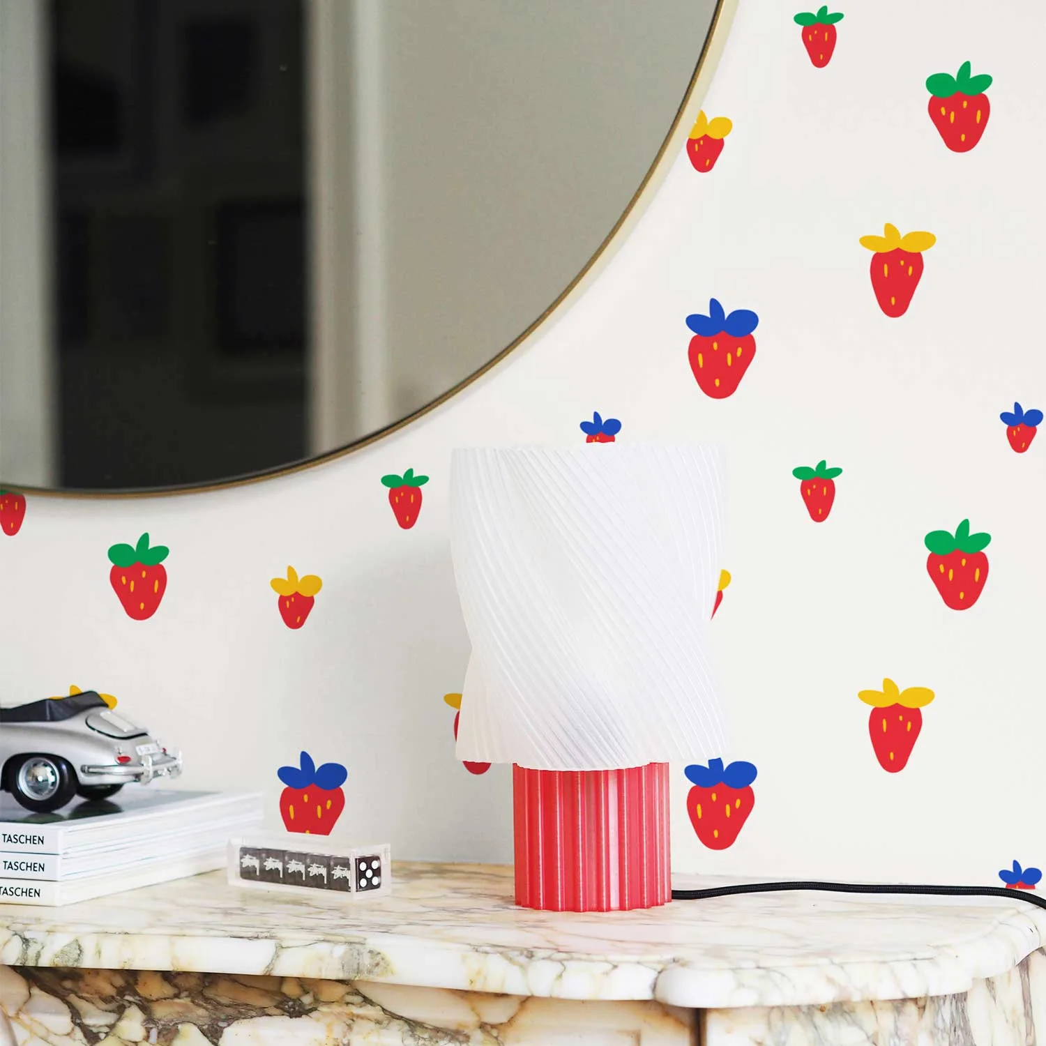 Kids Wallpaper Ideas: Airplanes, Strawberries & More