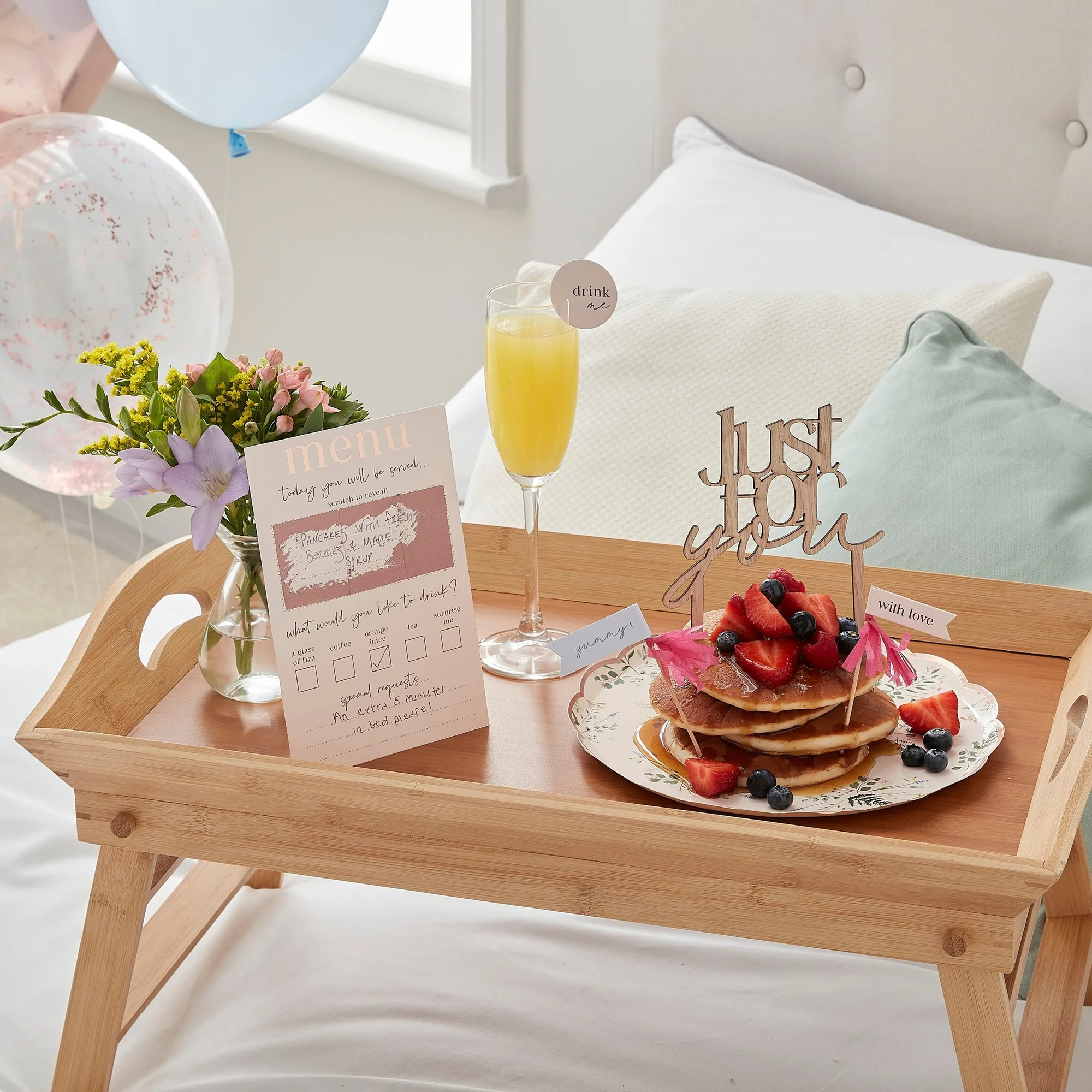 How to Style a Breakfast in Bed Set for Mother's Day