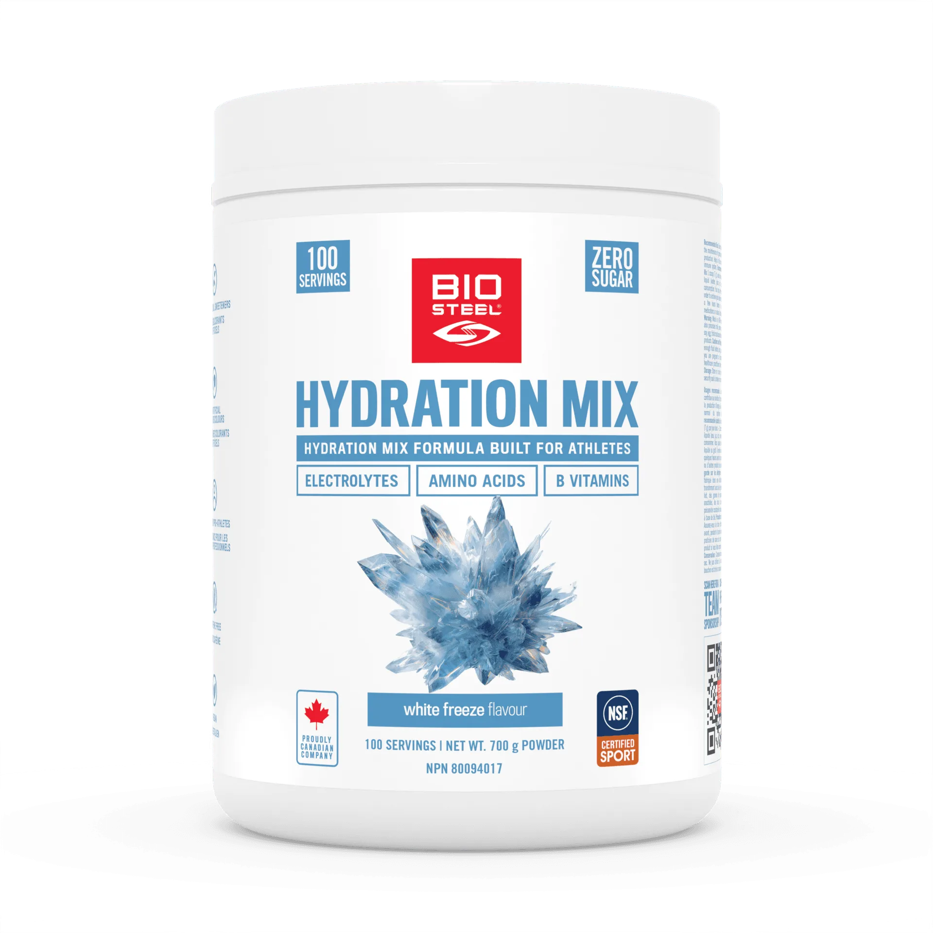 HYDRATION MIX / White Freeze - 100 Servings