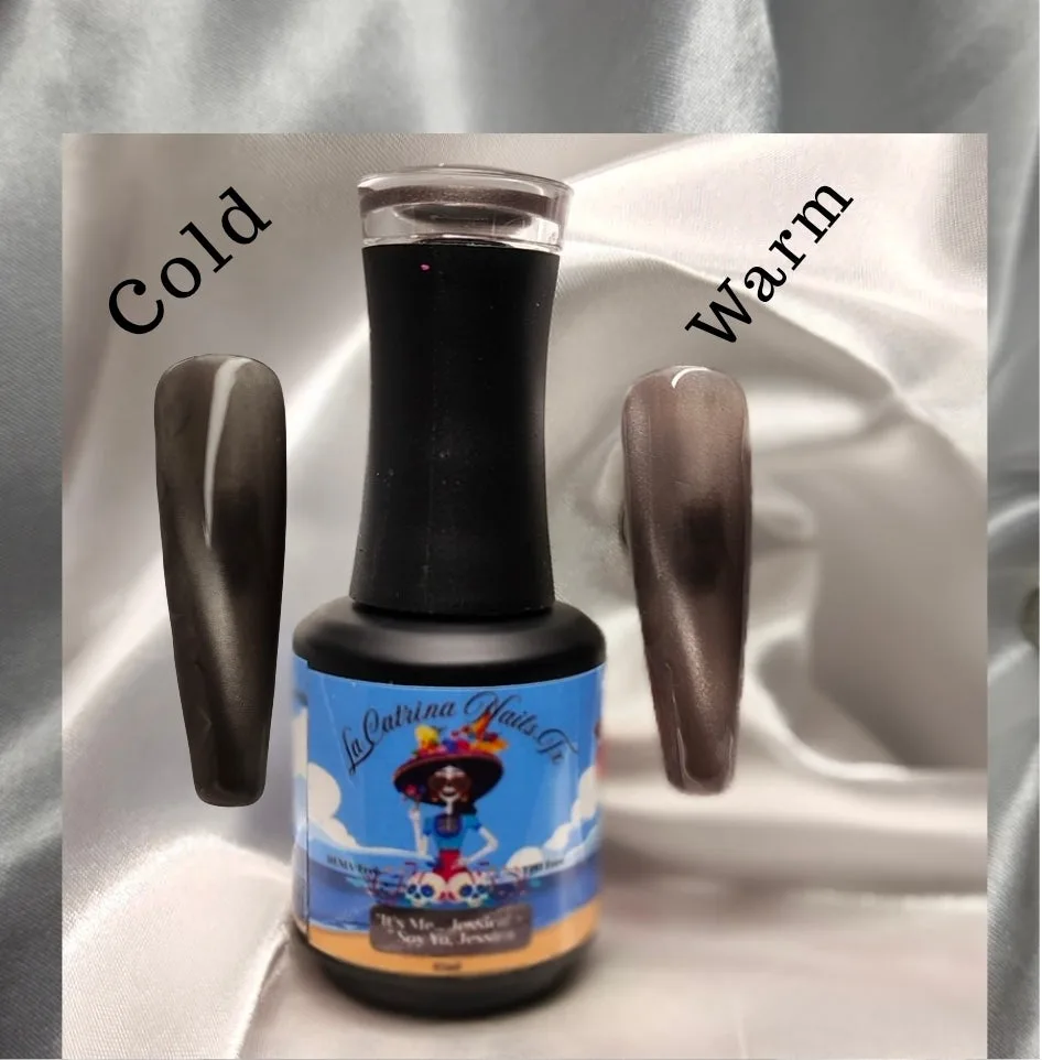 It's Me Jessica Thermal Cat Eye Gel: Color Change Guide