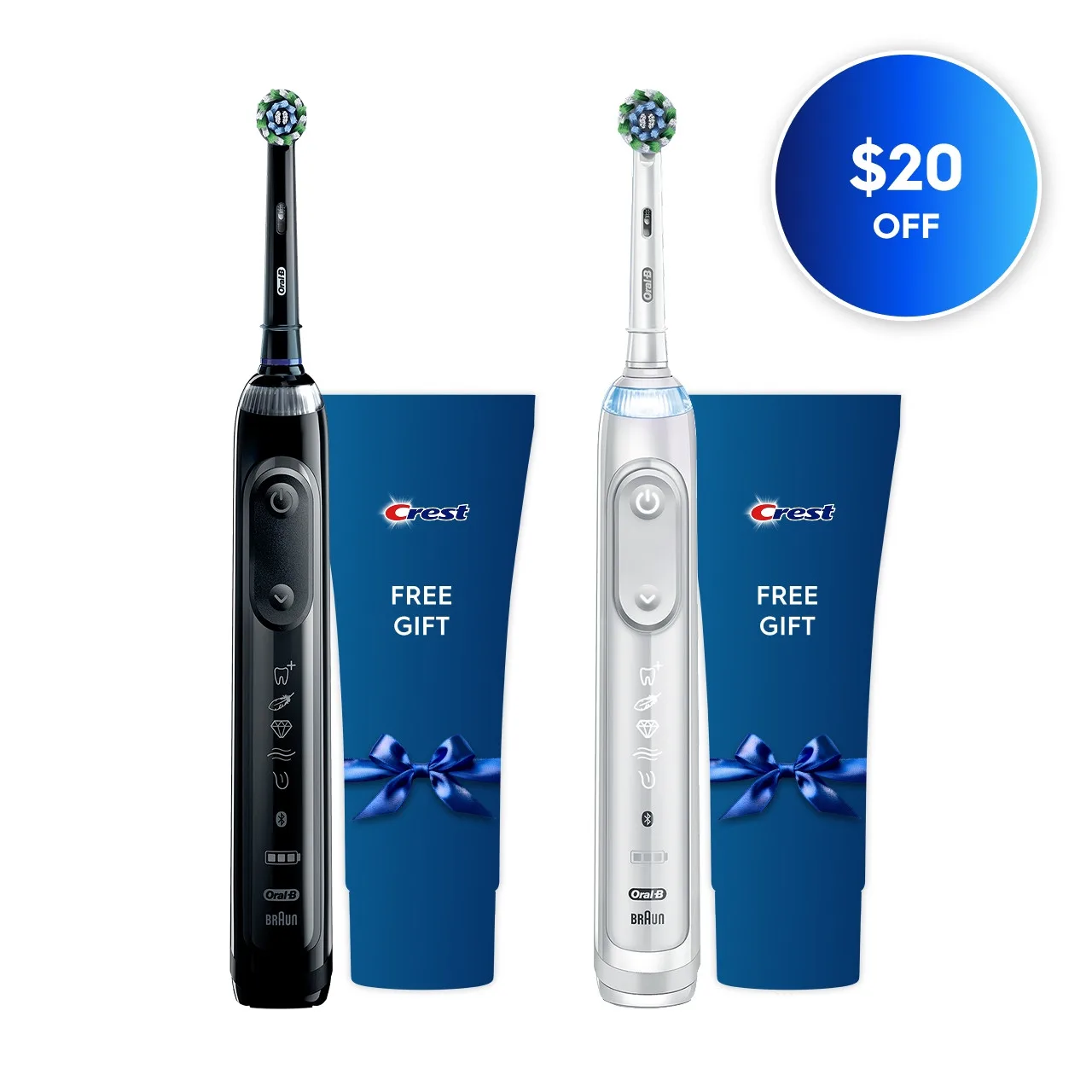 Genius X Twin Pack: Smart Features for Better Brushing