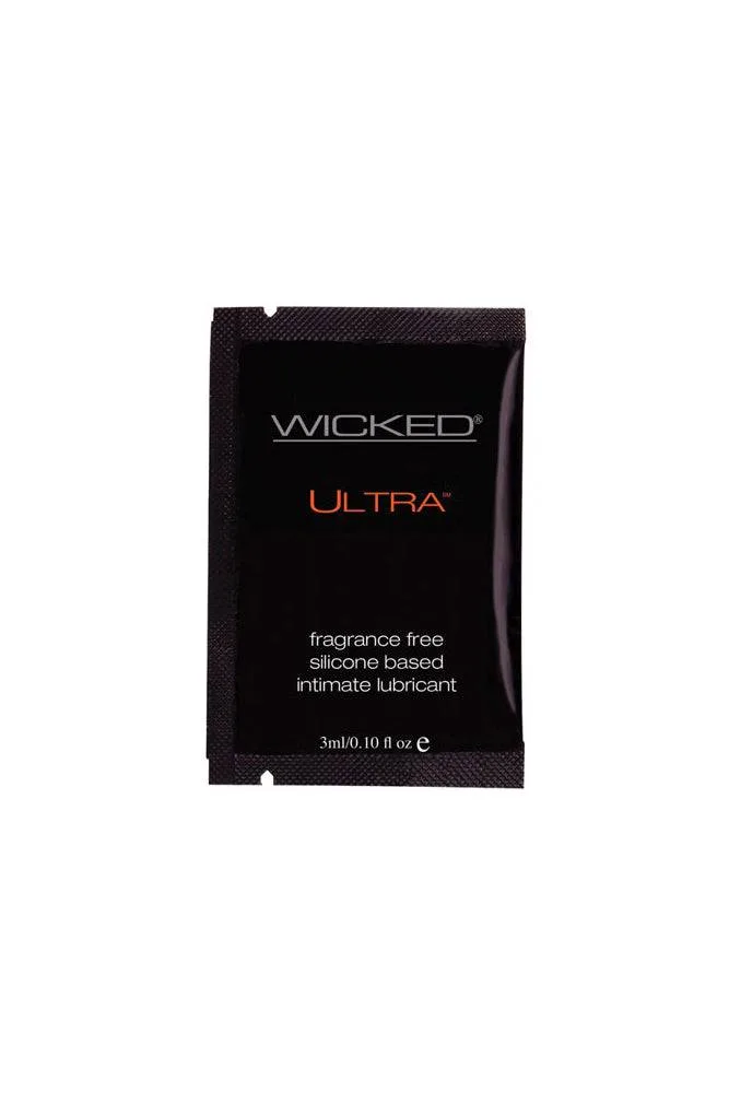 Wicked Sensual Care - Ultra Silicone Lubricant - 3ml Foil Packet