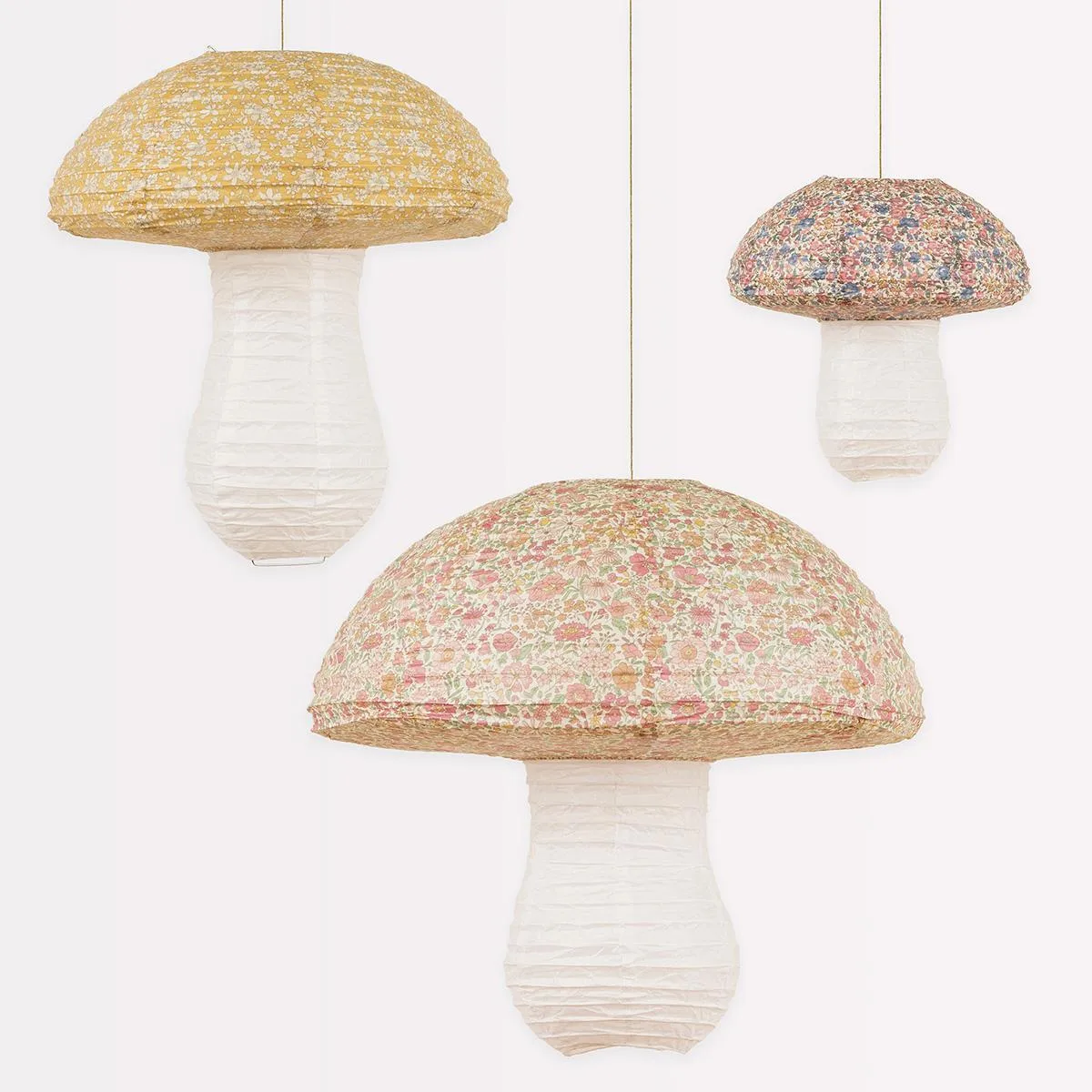 Liberty Mushroom Party Lanterns x 3
