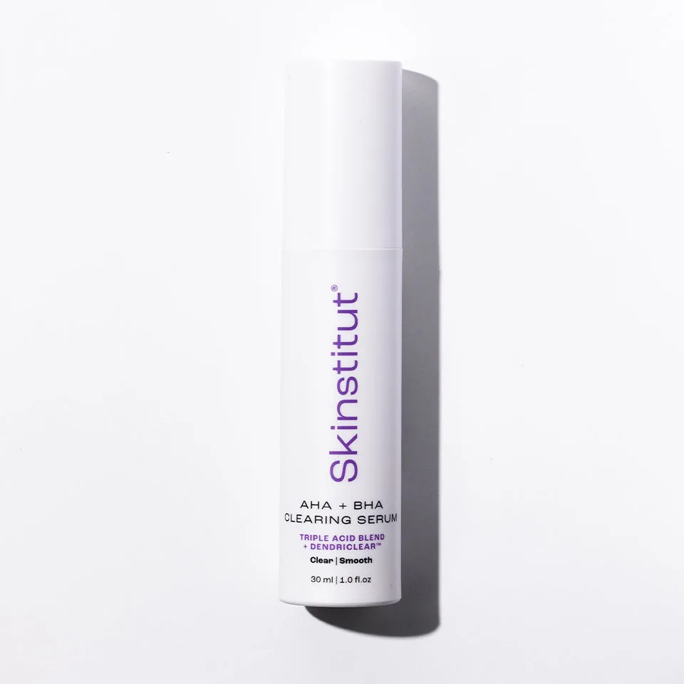 Enzymatic Micro Peel vs AHA + BHA Clearing Serum